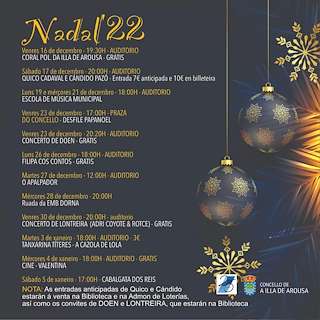 Programa de Nadal - Cabalgata de Reis  (2025-2026) en Illa de Arousa