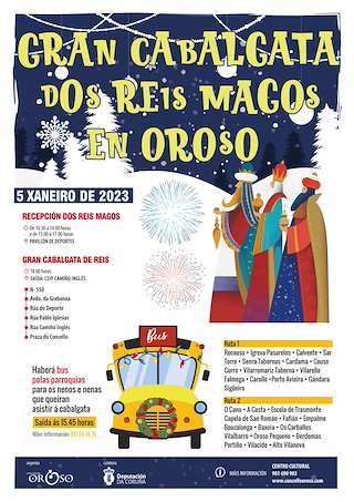 Programa de Nadal - Cabalgata de Reis  en Oroso