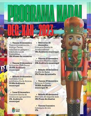 Programa de Nadal - Cabalgata de Reis  (2025-2026) en Illa de Arousa