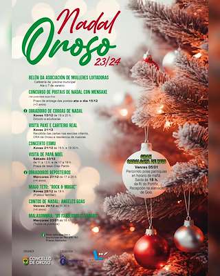 Programa de Nadal - Cabalgata de Reis  en Oroso