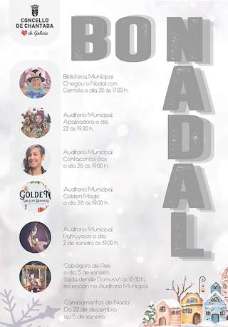 Programa de Nadal - Cabalgata de Reis  en Chantada