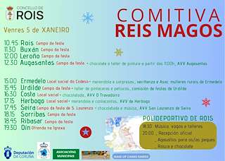 Programa de Nadal - Cabalgata de Reis en Rois