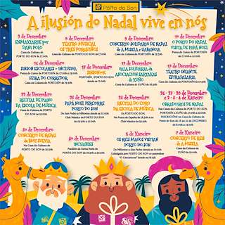 Programa de Navidad – Cabalgata de Reyes en O Porto do Son