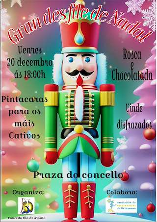 Programa de Nadal - Cabalgata de Reis  (2025-2026) en Illa de Arousa