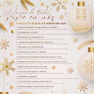 Programa de Navidad – Cabalgata de Reyes en O Porto do Son