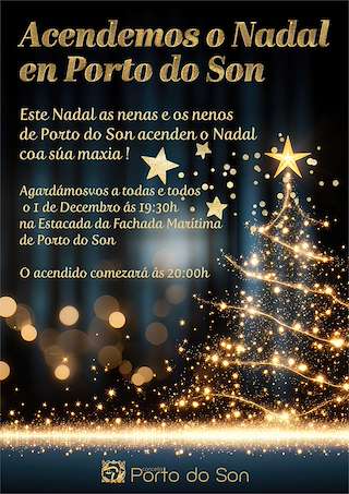 Programa de Navidad – Cabalgata de Reyes en O Porto do Son
