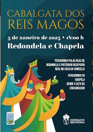Programa de Navidad – Cabalgata de Reyes en Redondela