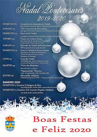 Programa de Navidad - Cabalgata de Reyes (2025-2026) en Pontecesures