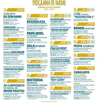 Programa de Nadal - Cabalgata de Reis en Cervo