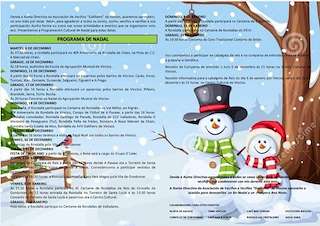 Programa de Navidad – Cabalgata de Reyes de Vincios (2025-2026) en Gondomar