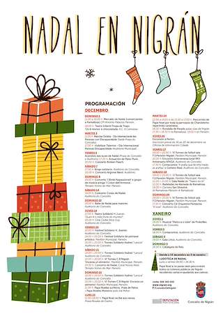 Programa de Nadal - Cabalgata de Reis en Nigrán