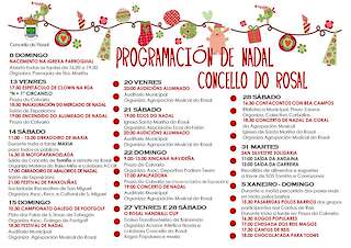 Programa de Navidad – Cabalgata de Reyes en O Rosal