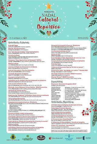 Programa de Navidad – Cabalgata de Reyes (2025-2026) en O Carballiño