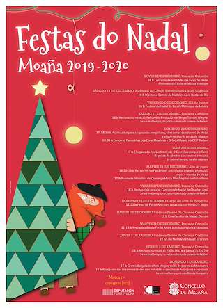 Programa de Nadal - Cabalgata de Reis (2025-2026) en Moaña