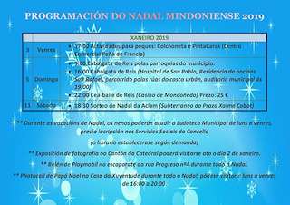 Programa de Navidad – Cabalgata de Reyes (2025-2026) en Mondoñedo