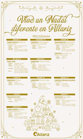 Programa de Nadal - Cabalgata de Reis en Allariz