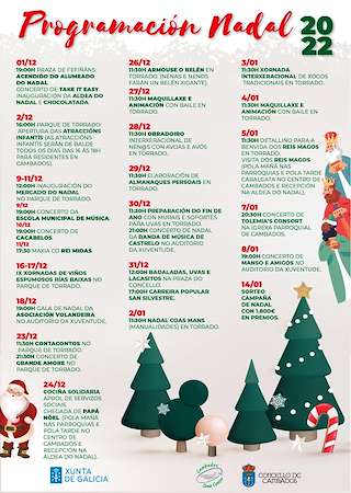 Programa de Nadal - Cabalgata de Reis (2025-2026) en Cambados