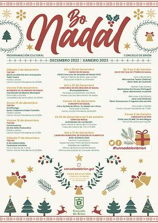 Programa de Navidad – Cabalgata de Reyes en Brión