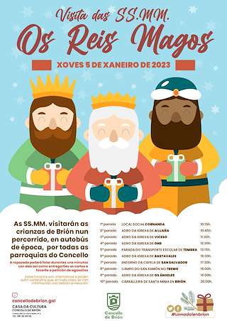 Programa de Navidad – Cabalgata de Reyes en Brión