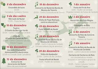 Programa de Navidad - Cabalgata de Reyes (2025-2026) en Cerdedo-Cotobade