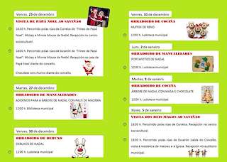 Actividades de Nadal - Cabalgata de Reis (2025-2026) en O Saviñao