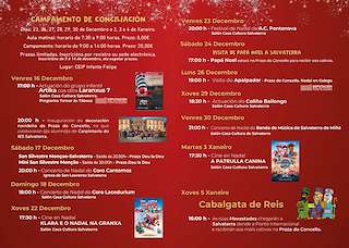 Programa de Nadal - Cabalgata de Reis en Salvaterra do Miño
