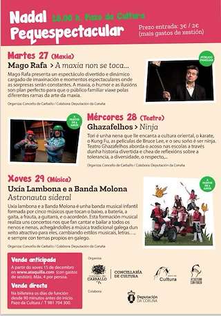 Programa de Navidad – Cabalgata de Reyes en Carballo