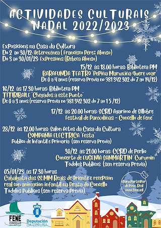 Programa de Navidad – Cabalgata de Reyes (2025-2026) en Fene