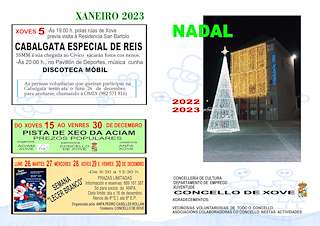 Programa de Navidad – Cabalgata de Reyes en Xove