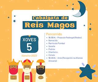 Programa de Nadal - Cabalgata de Reis (2025-2026) en Ares