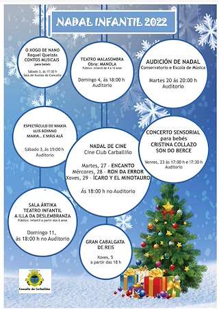 Programa de Navidad – Cabalgata de Reyes (2025-2026) en O Carballiño