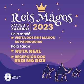 Programa de Nadal - Cabalgata de Reis en Poio