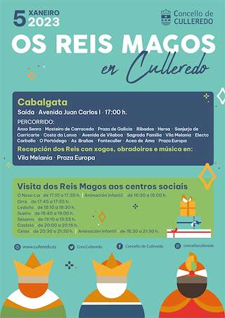 Programa de Navidad – Cabalgata de Reyes (2025-2026) en Culleredo