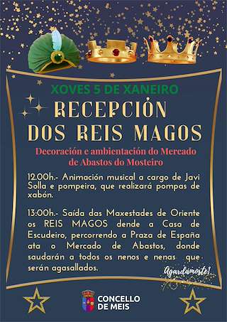 Programa de Navidad – Cabalgata de Reyes (2025-2026) en Meis