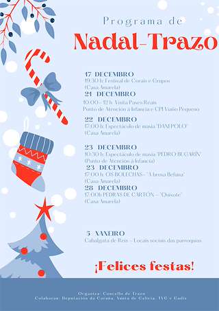 Programa de Navidad - Cabalgata de Reyes en Trazo
