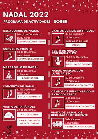 Programa de Nadal - Visita dos Reis (2025-2026) en Sober