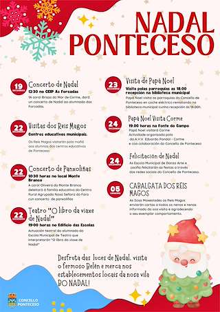 Programa de Navidad – Cabalgata de Reyes en Ponteceso