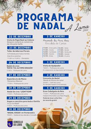Programa de Navidad – Cabalgata de Reyes en A Lama