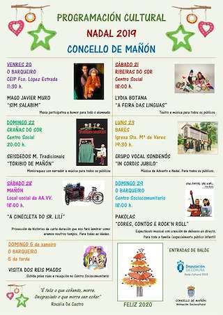 Programa de Nadal - Visita dos Reis en Mañón
