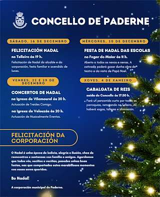Programa de Nadal - Cabalgata de Reis en Paderne
