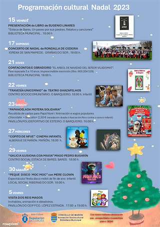 Programa de Nadal - Visita dos Reis en Mañón