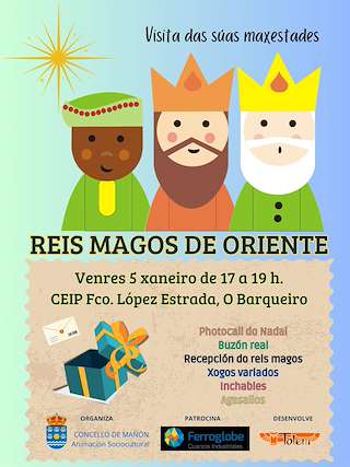 Programa de Nadal - Visita dos Reis en Mañón