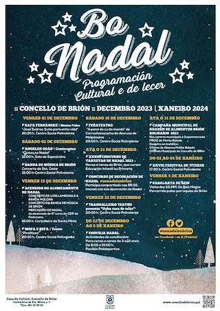 Programa de Navidad – Cabalgata de Reyes en Brión