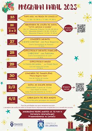 Programa de Navidad – Cabalgata de Reyes (2025-2026) en Laracha