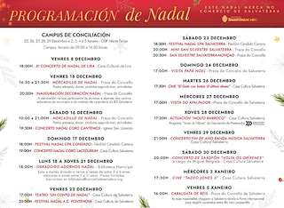 Programa de Nadal - Cabalgata de Reis en Salvaterra do Miño