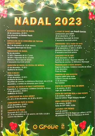 Programa de Navidad – Cabalgata de Reyes en O Grove