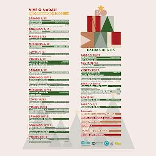 Programa de Nadal - Cabalgata de Reis en Caldas de Reis