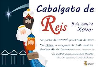 Programa de Navidad – Cabalgata de Reyes en Xove
