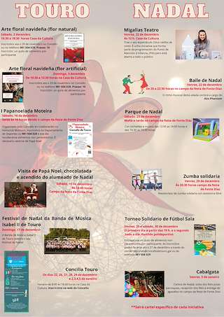 Programa de Navidad – Cabalgata de Reyes (2025-2026) en Touro