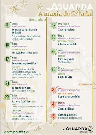 Programa de Navidad – Cabalgata de Reyes en A Guarda